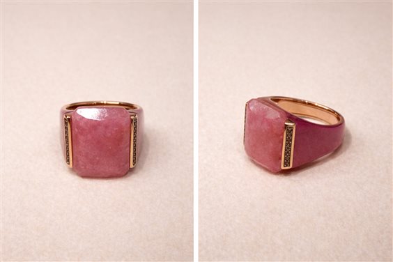 Ring Lucos Woman in Silver Quarzo ES 926-VIOLA - ES 926-VIOLA